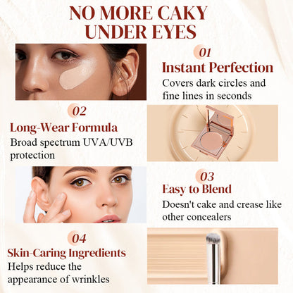 🐼Hot Selling -💜 Undereye Corrector Concealer-Free Brush