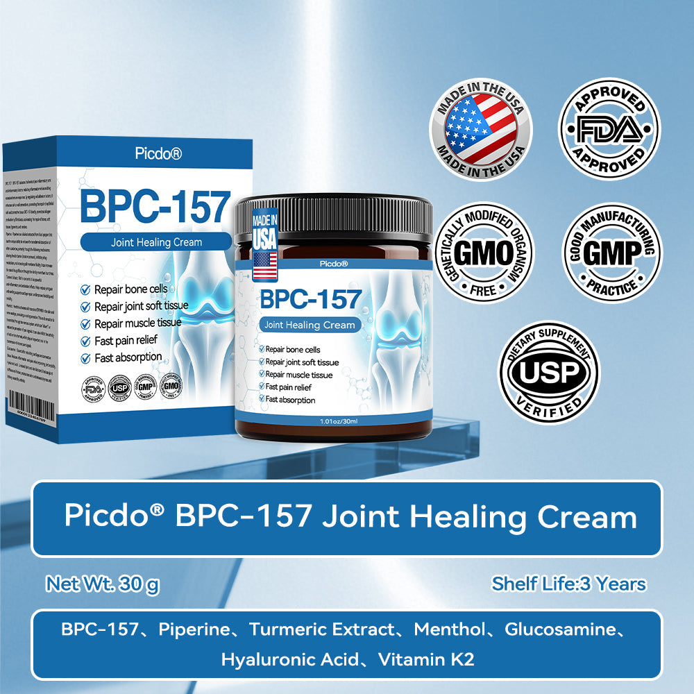 𝖯𝗂𝖼𝗱𝗼® BPC-157 Joint Healing Cream🦴Treats Arthritis, Neuropathy, Rheumatism, Sports Injuries & More🦿🦿🦿）