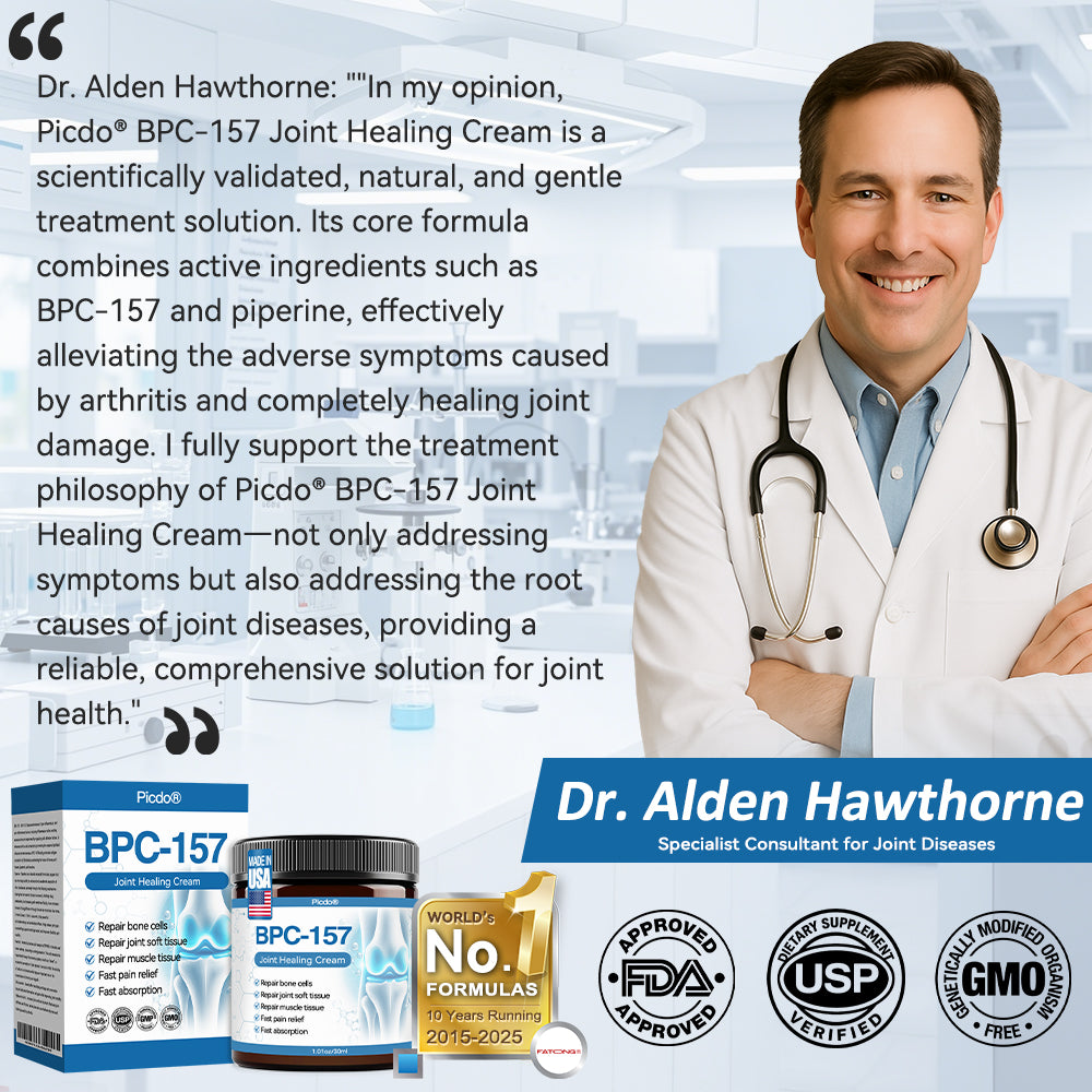 𝖯𝗂𝖼𝗱𝗼® BPC-157 Joint Healing Cream🦴Treats Arthritis, Neuropathy, Rheumatism, Sports Injuries & More🦿🦿🦿）